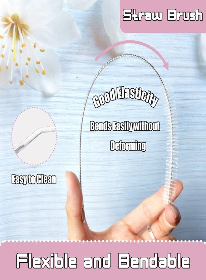 CIDYAUST Straw Cleaner Brush Set Multi Sizes:10-inch & 14-inch,Straw Brush for Baby Bottles,Stanley Straw Cleaner Brush Extra Long for 40/30/20 oz Stanley Cups,Straw Cleaning Brush for Various Straws. - Image 4